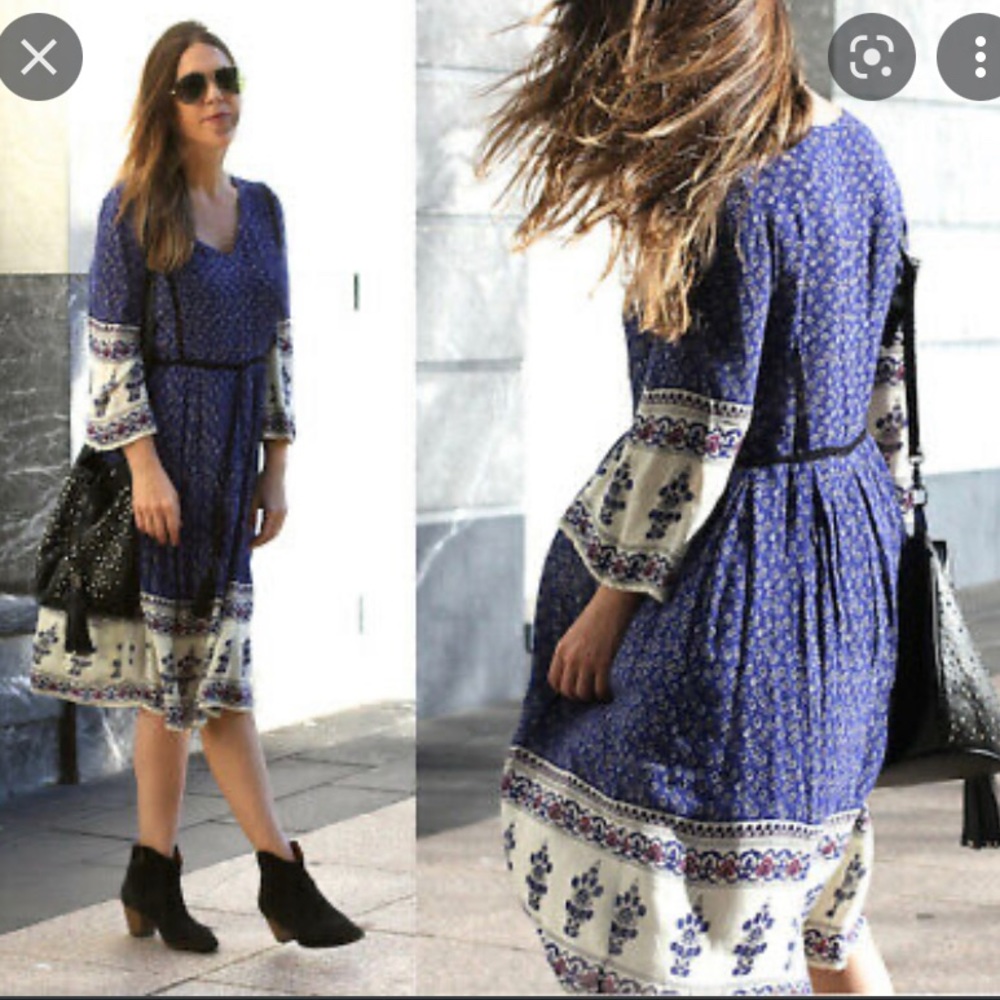 Zara Trafaluc boho farmhouse dress. Size S/M